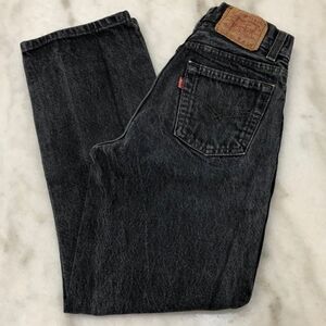 Vintage 1987 Levi’s 302 23x24 Made in USA Faded Black Regular Fit